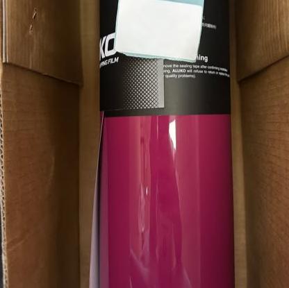 Gloss Ruby Star Car Vinyl Wrap PET review ferbchipskull 04