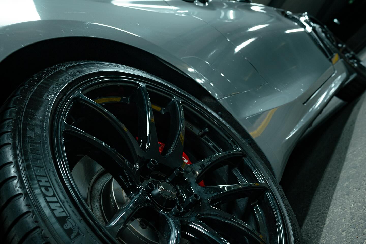 BMW Nardo Grey Car Vinyl Wrap PET review 3