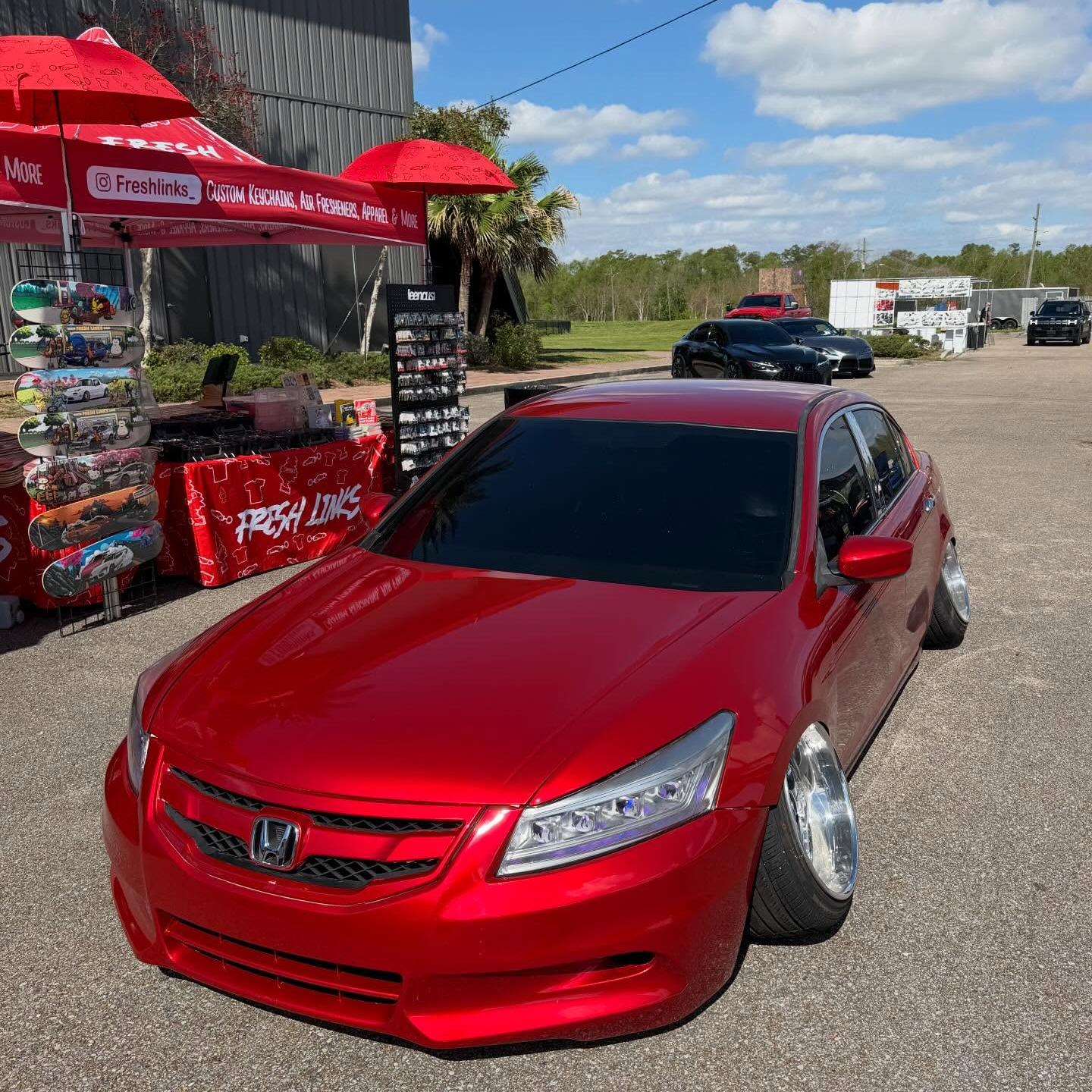 Gloss Metallic Liquid Ruby Red Car Vinyl Wrap PET review 3