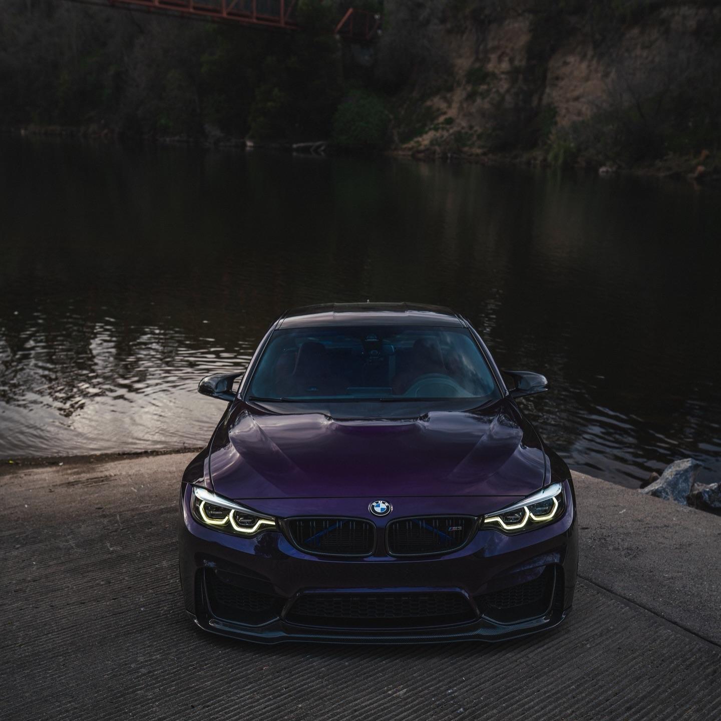 Gloss Metallic Midnight Purple Car Vinyl Wrap BMW PET review yvngg.jaee 06