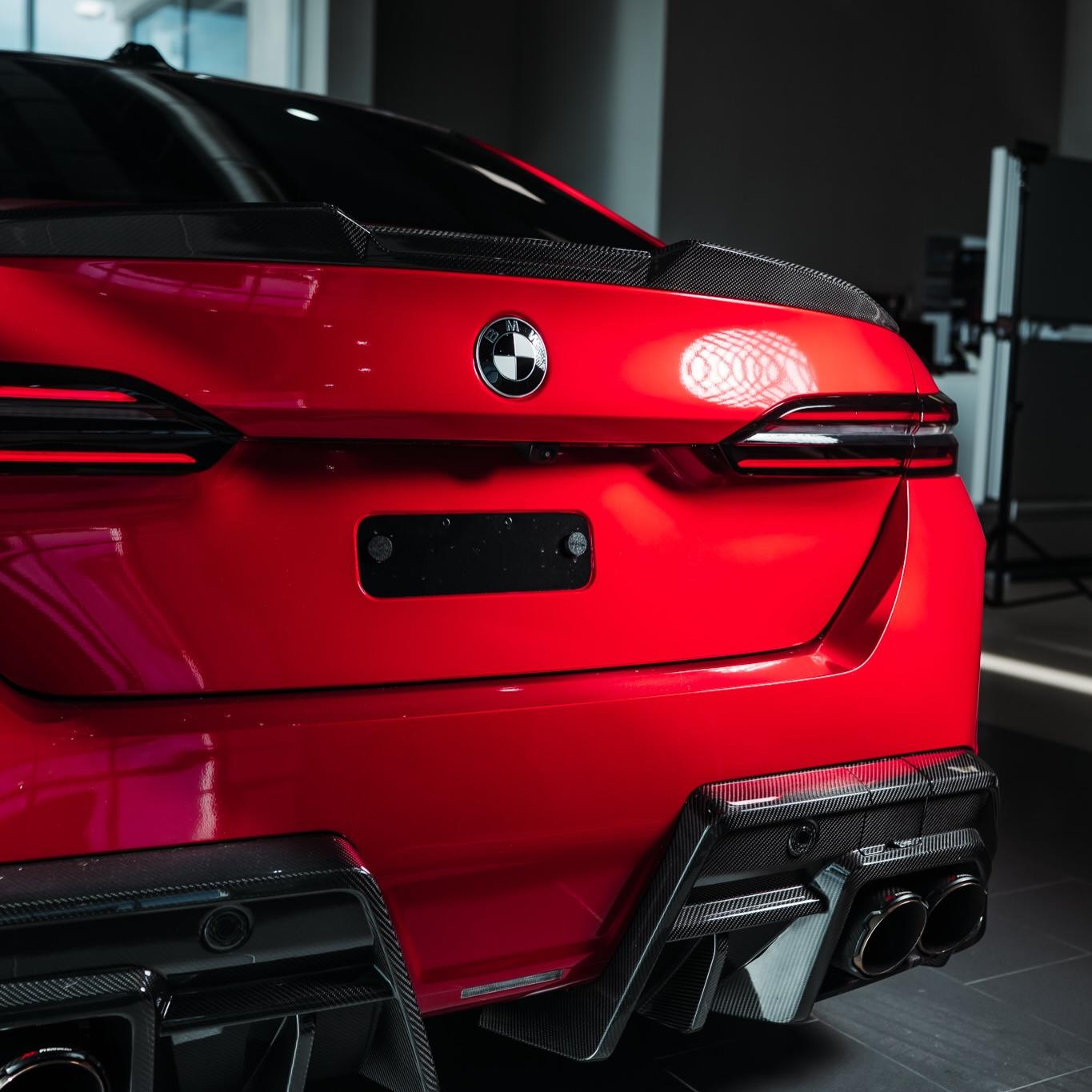 Gloss Metallic Liquid Ruby Red Car Vinyl Wrap PET review 4