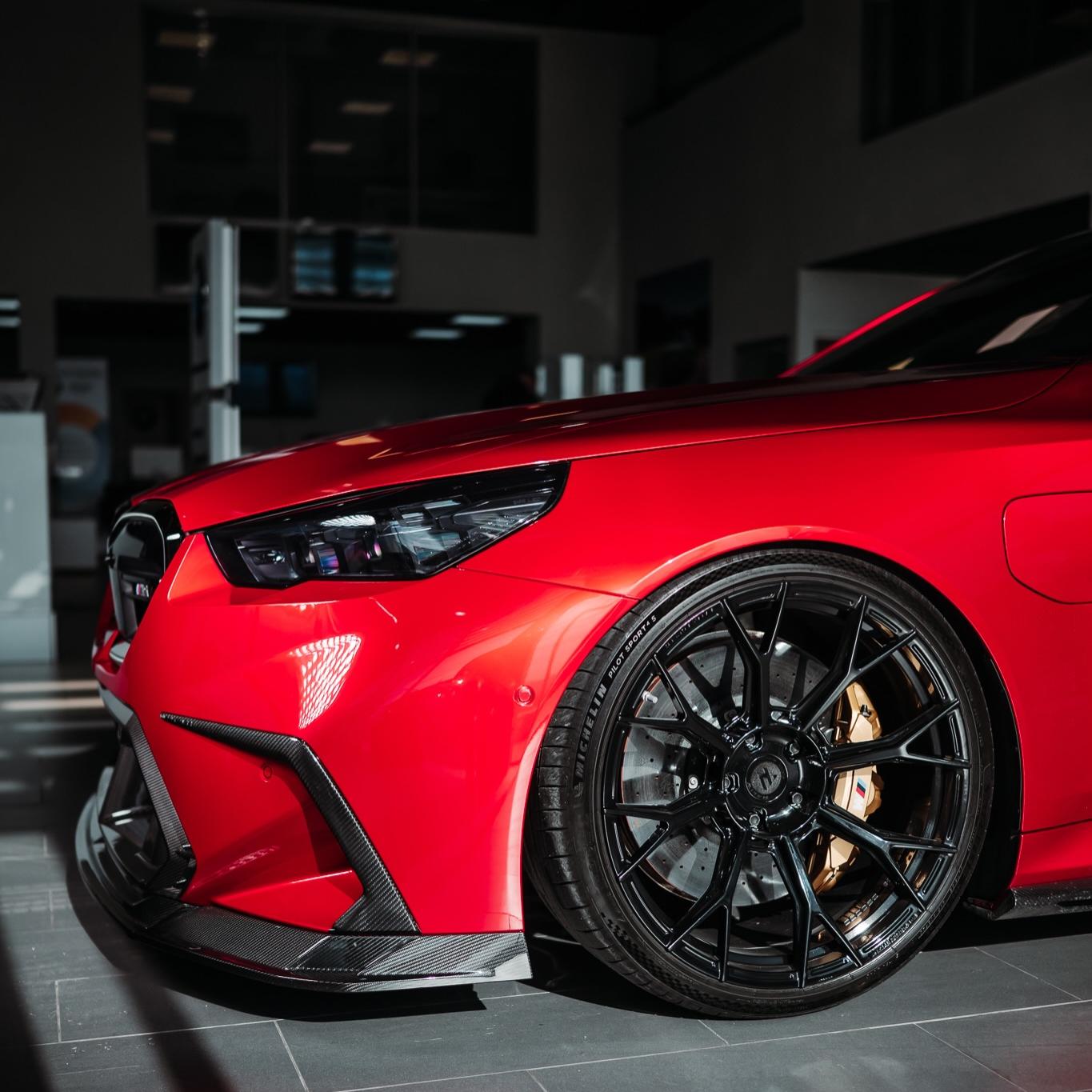 Gloss Metallic Liquid Ruby Red Car Vinyl Wrap PET review 5