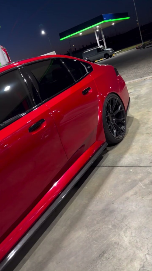 Best Gloss Liquid Ruby Red Car Wrap | Metallic Liquid Ruby Red Vinyl Wraps