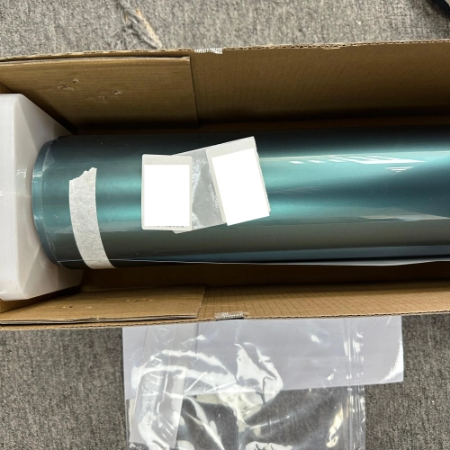 Gloss Metallic Ryan Green Car Vinyl Wrap PET reviewed by