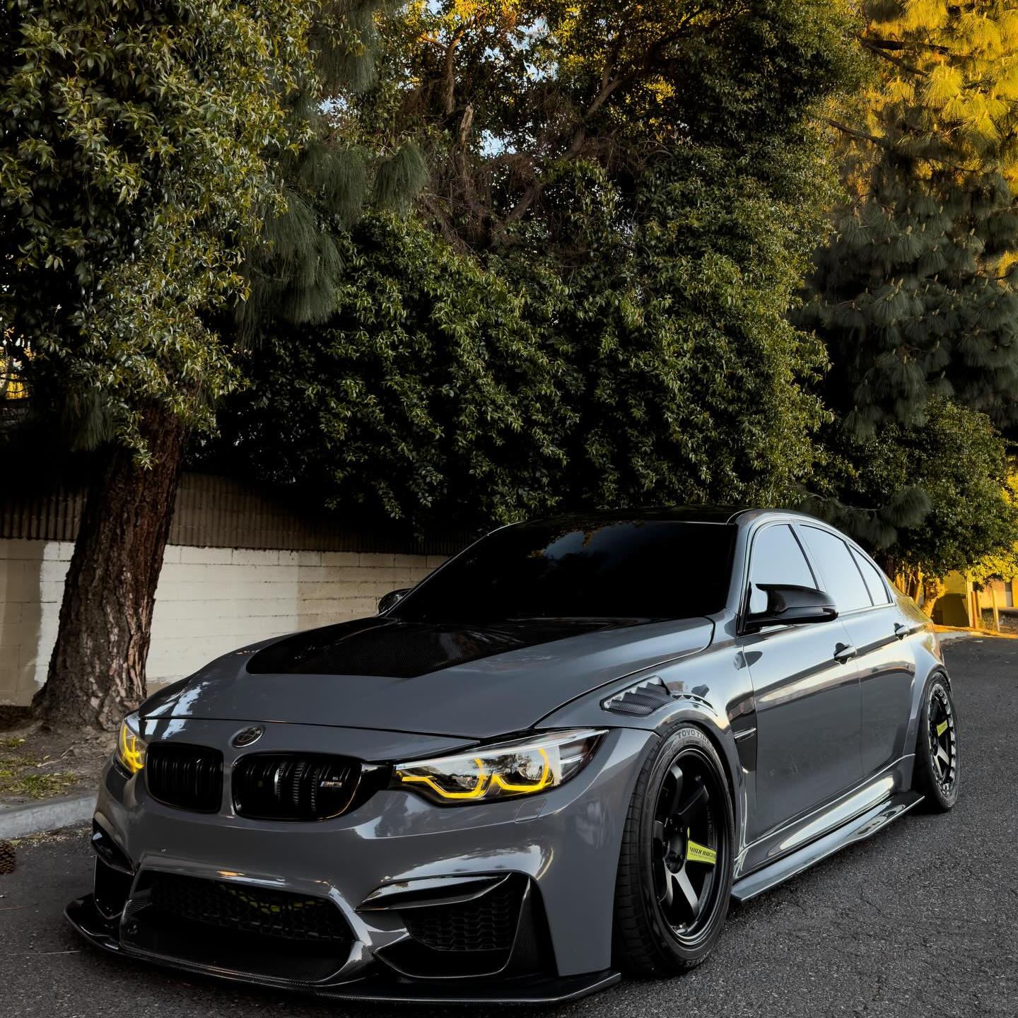 Gloss Metallic Tourmaline Grey Car Vinyl Wrap PET (Light) review 1