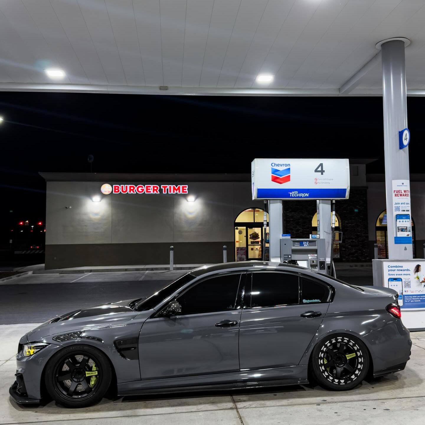 Gloss Metallic Tourmaline Grey Car Vinyl Wrap PET (Light) review 3