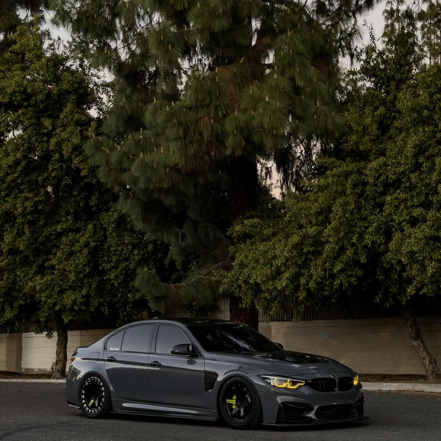 Gloss Metallic Tourmaline Grey Car Vinyl Wrap PET (Light) review 4