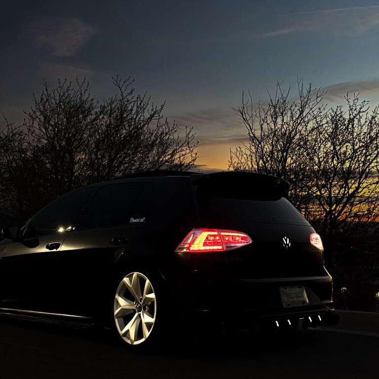 Matte Satin Black Ceramic Black Car Vinyl Wrap BMW  PET  review boosted_mk7_ 01