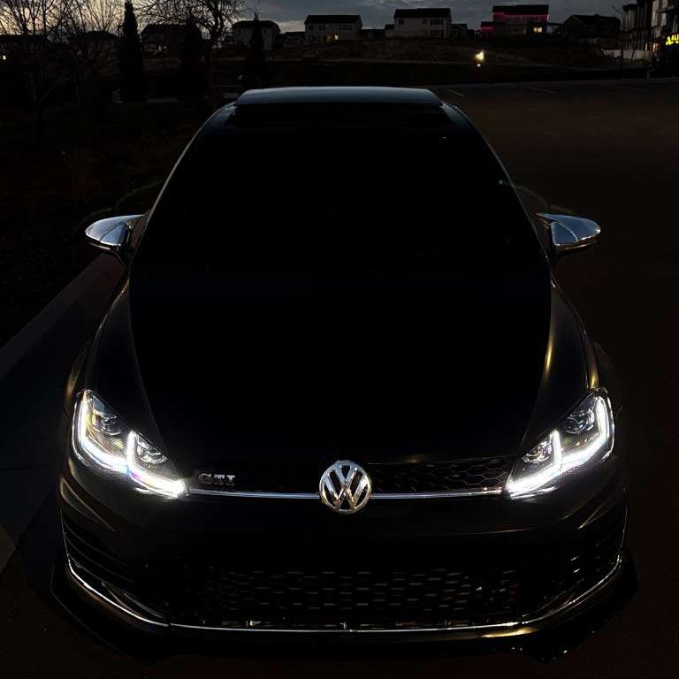 Matte Satin Black Ceramic Black Car Vinyl Wrap BMW  PET  review boosted_mk7_ 02