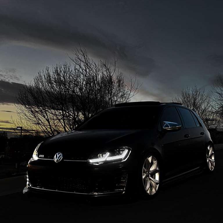 Matte Satin Black Ceramic Black Car Vinyl Wrap BMW  PET  review boosted_mk7_ 03