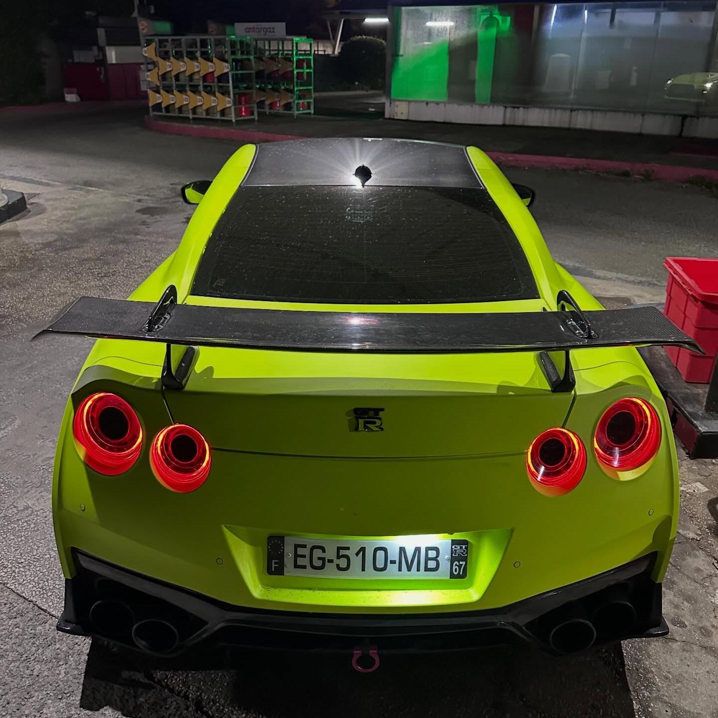 Matte Ultimate Flat Fluorescent Yellow Car Vinyl Wrap PET review 1