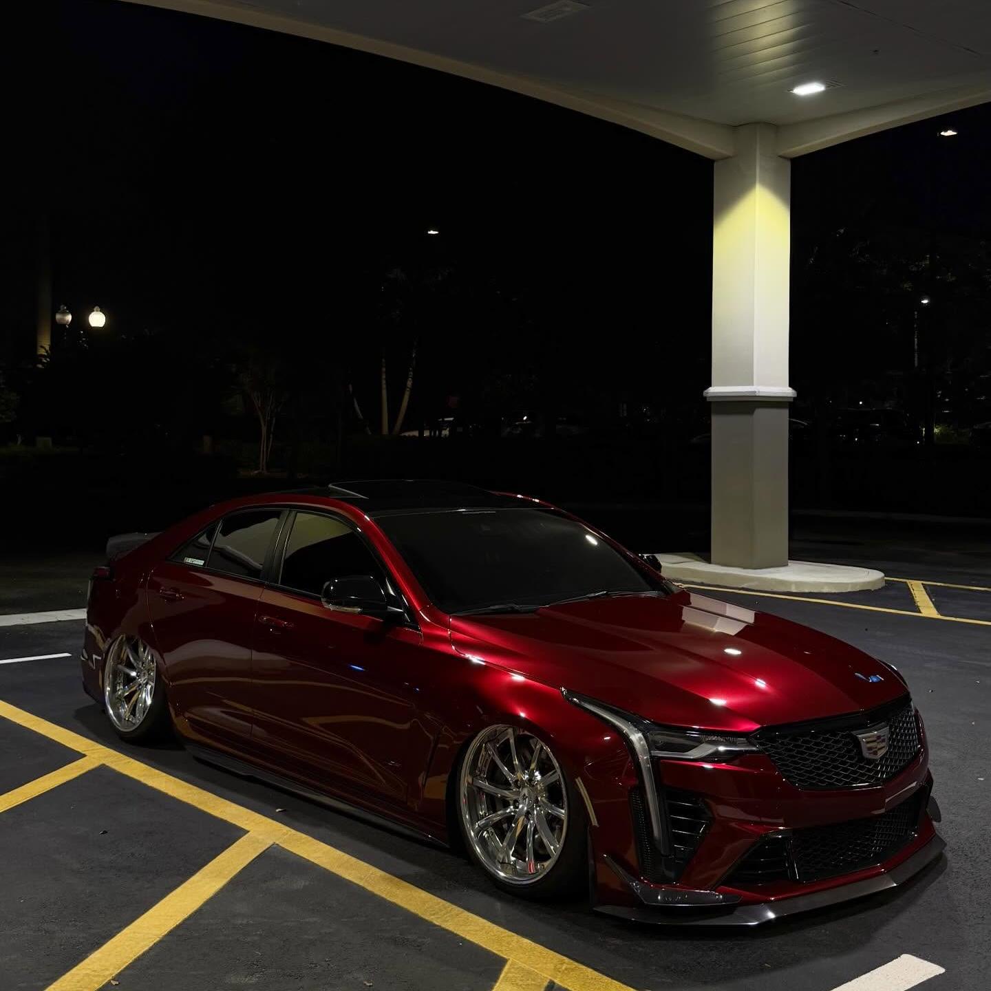 Ultra Glossy Liquid Dragon Red Car Vinyl Wrap PET review kaeeshanaii 03