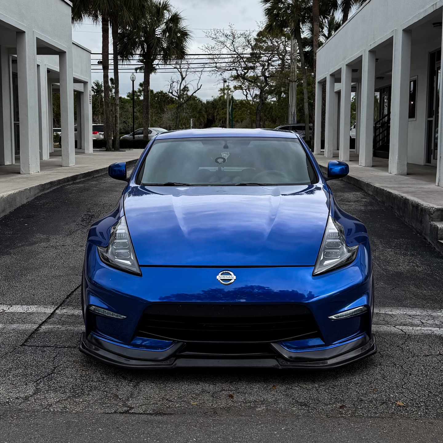 Gloss Metallic Ocean Deep Blue Car Vinyl Wrap PET review 2