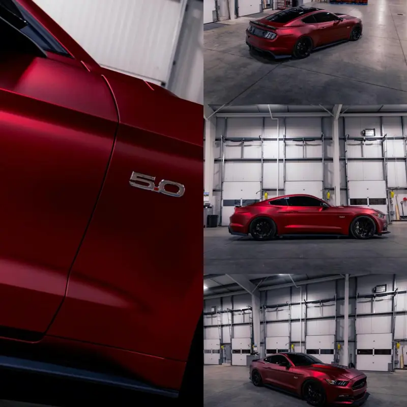 Satin Chrome Romanee Red
