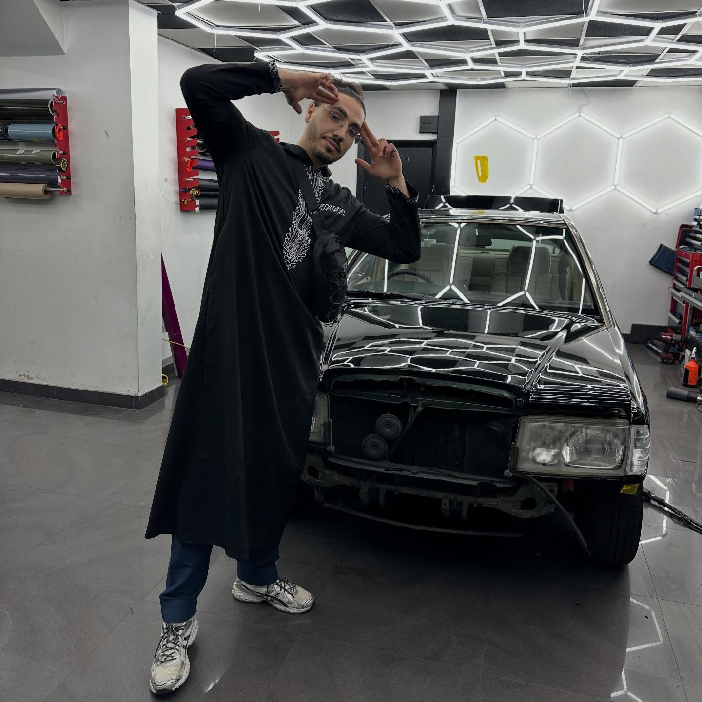 Gloss Self Healing Black Car Vinyl Wrap PET  review 0