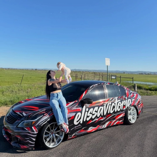 ALUKOVINYL Customize Name Graphics Personalised Car Wrap  reviewed by