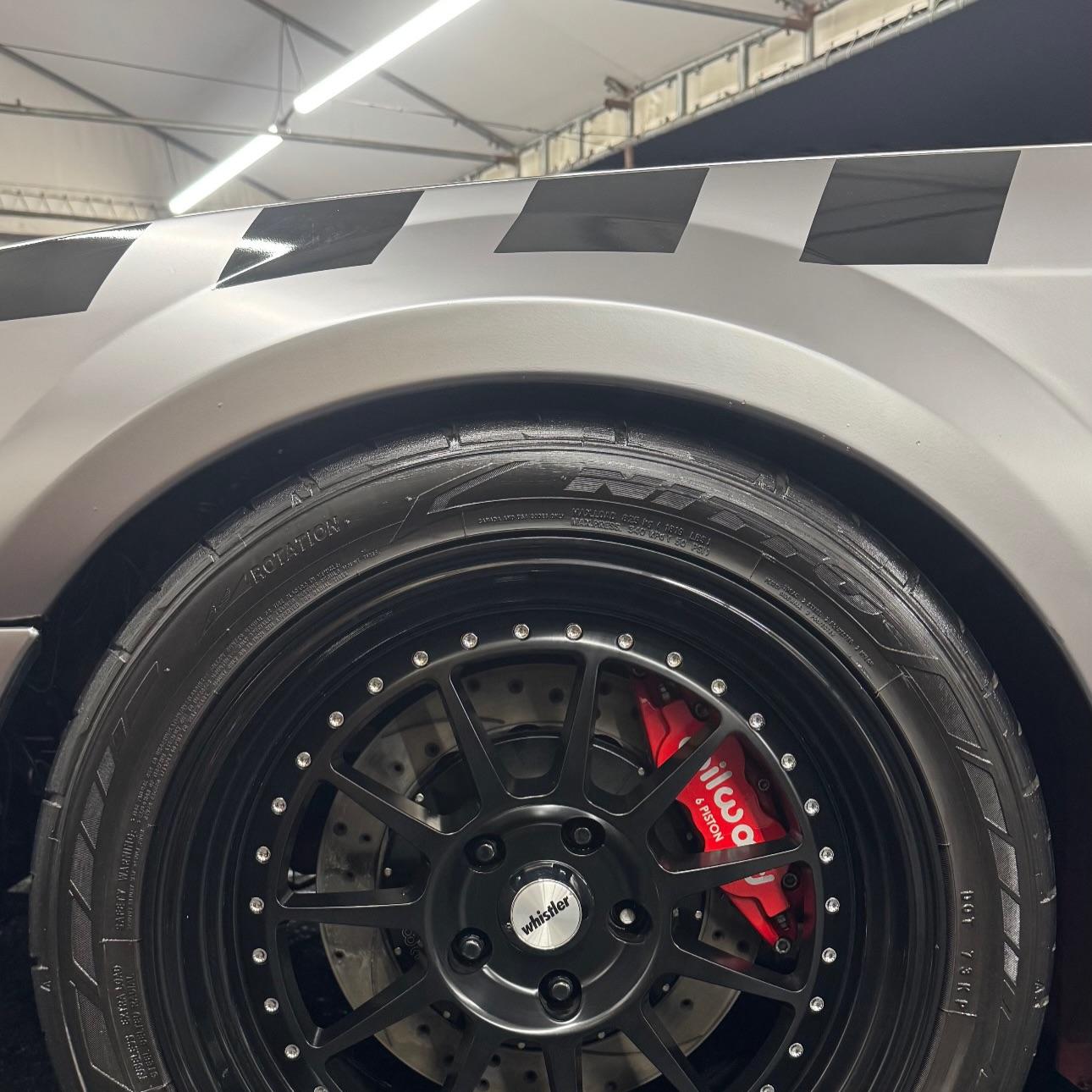 Ultra Matte Metallic Liquid Silver Car Vinyl Wrap PET review 1