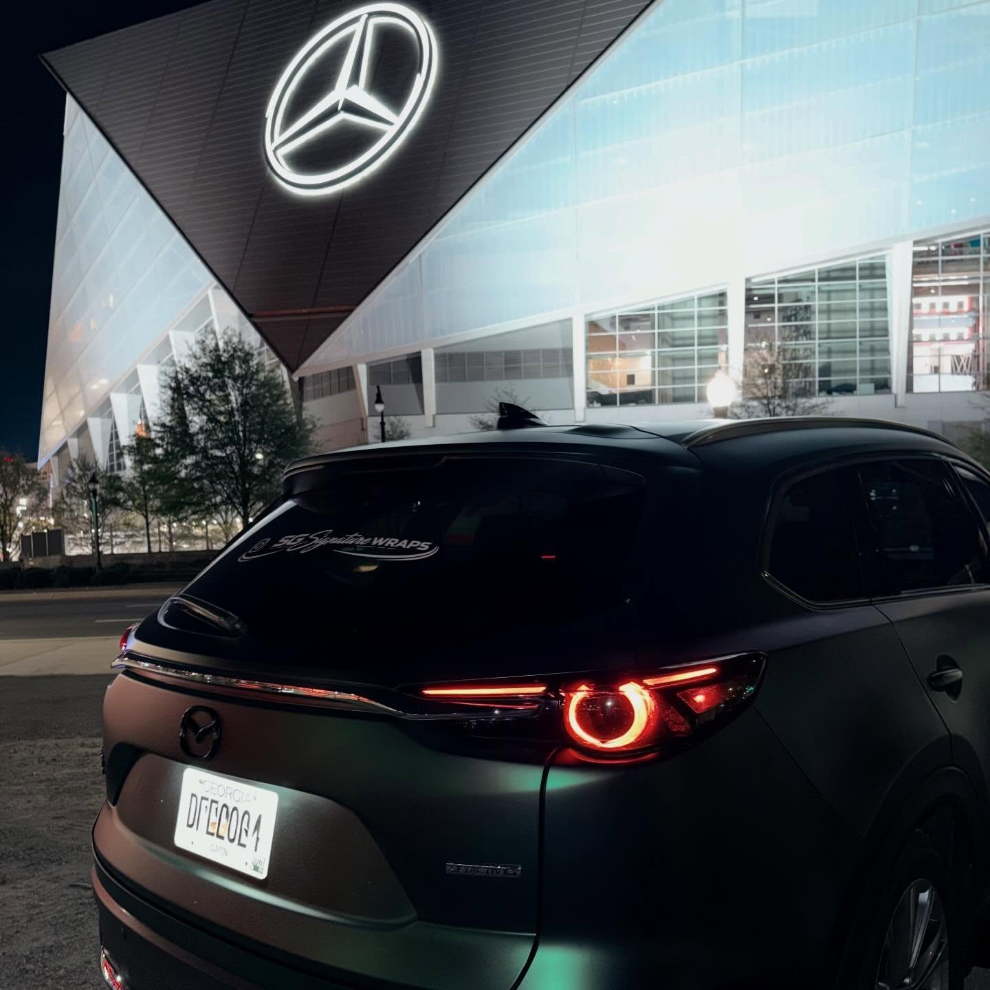 Matte Metallic Chrome Venom Green Car Vinyl Wrap PET review 2