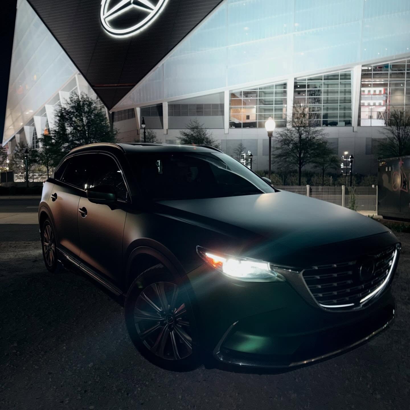 Matte Metallic Chrome Venom Green Car Vinyl Wrap PET review 1