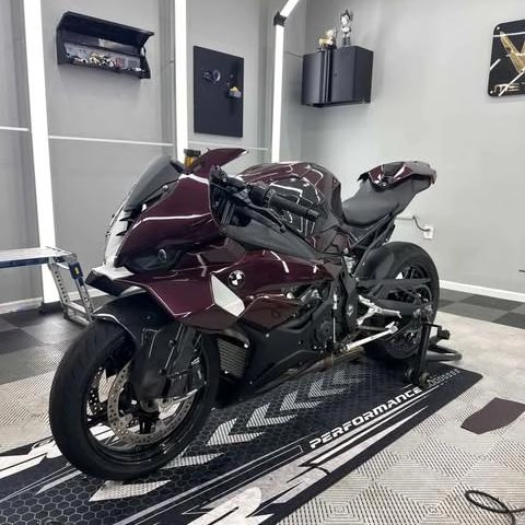 Gloss Metallic Plum Purple Car Vinyl Wrap PET reviewed by