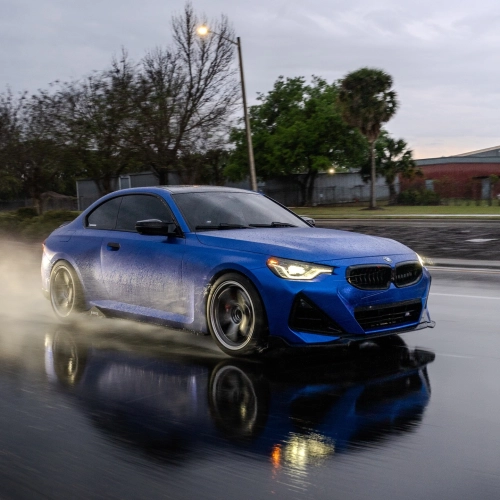 Matte Metallic Satin Blueberry Car Vinyl Wrap PET reviewed by