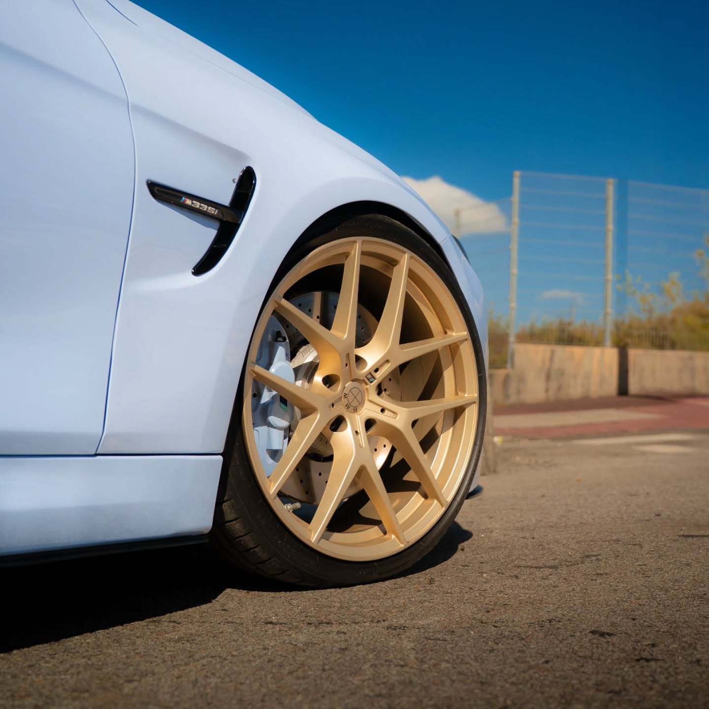 Gloss Macaron Baby Blue Car Vinyl Wrap PET review 2