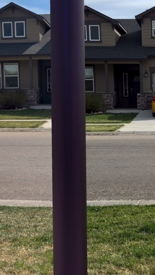 Ultra Matte Metallic Dark Purple Car Vinyl Wrap PET reviewed by