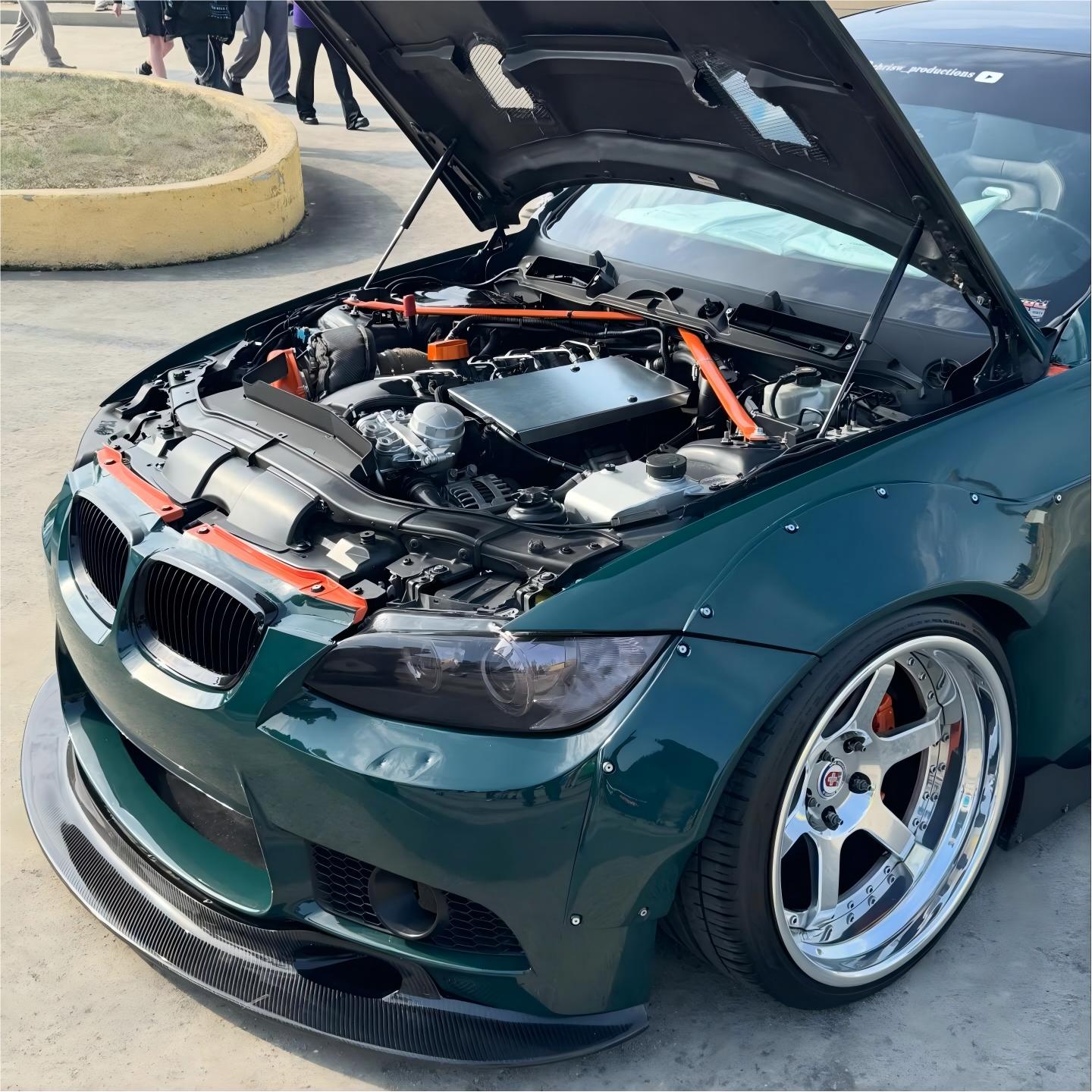 Gloss Mohsen Green Car Vinyl Wrap PET review visualsbyij 01