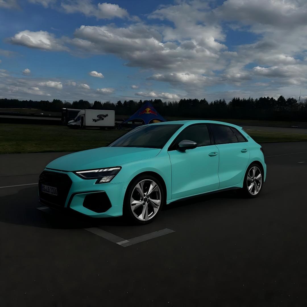 Matte Ultimate Flat Tiffany Blue  Car Vinyl Wrap review 1