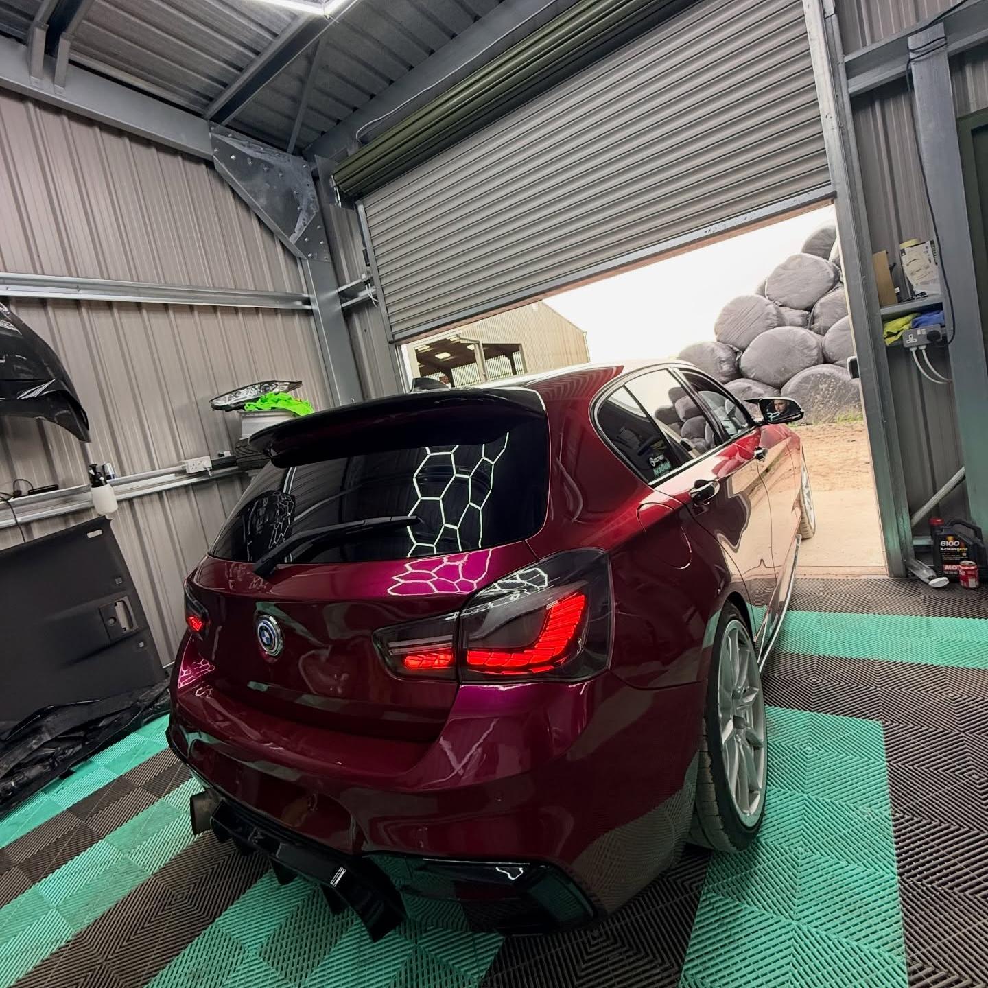 Gloss Metallic Rubellite Purple Car Vinyl Wrap PET  review eternity_customz 03