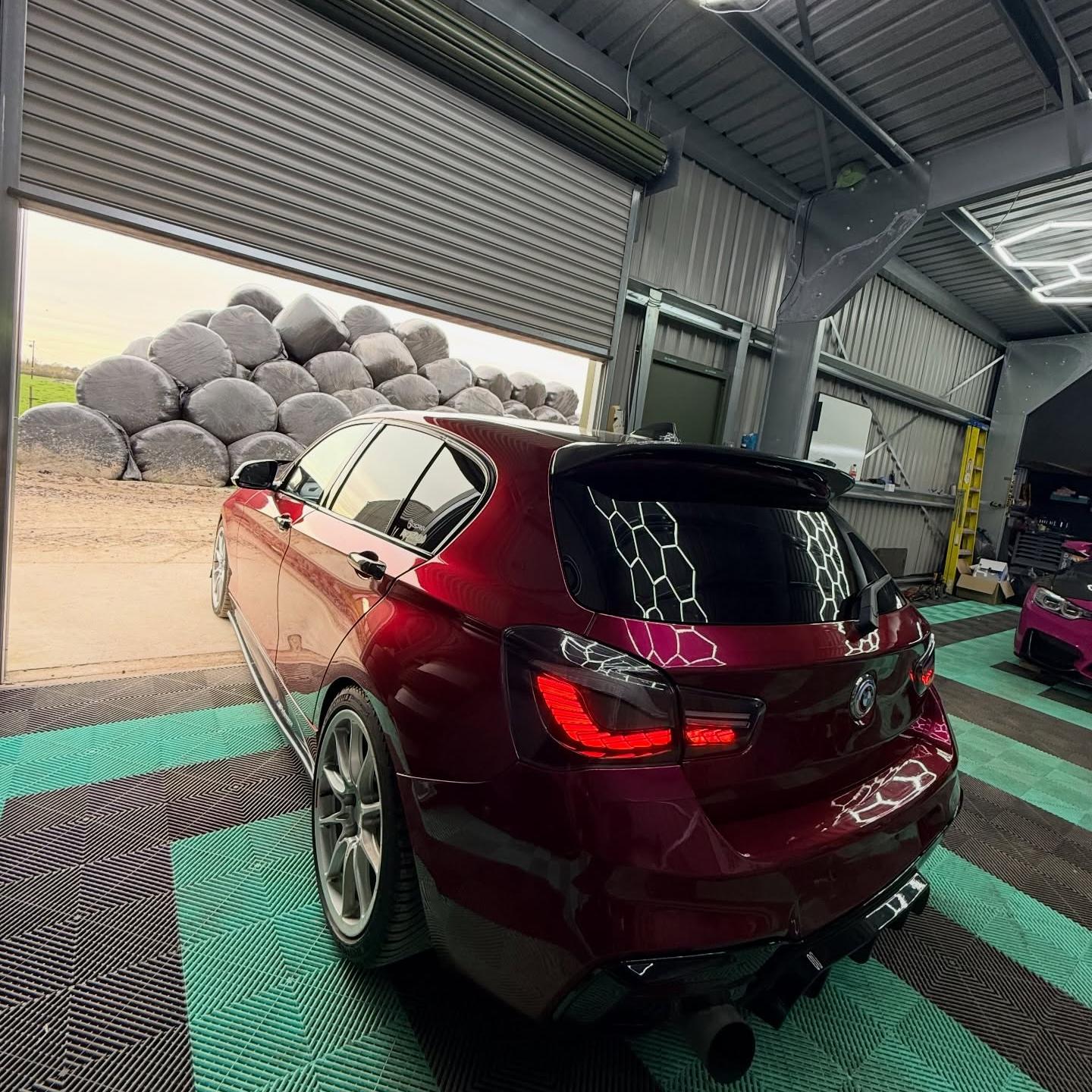 Gloss Metallic Rubellite Purple Car Vinyl Wrap PET  review eternity_customz 05