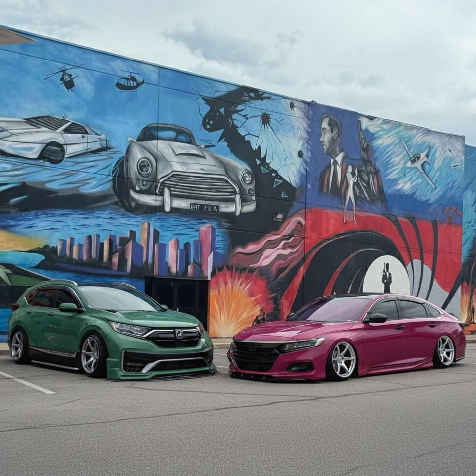 Gloss Porsche Weng Green Car Vinyl Wrap PET  review crv_sofi 04