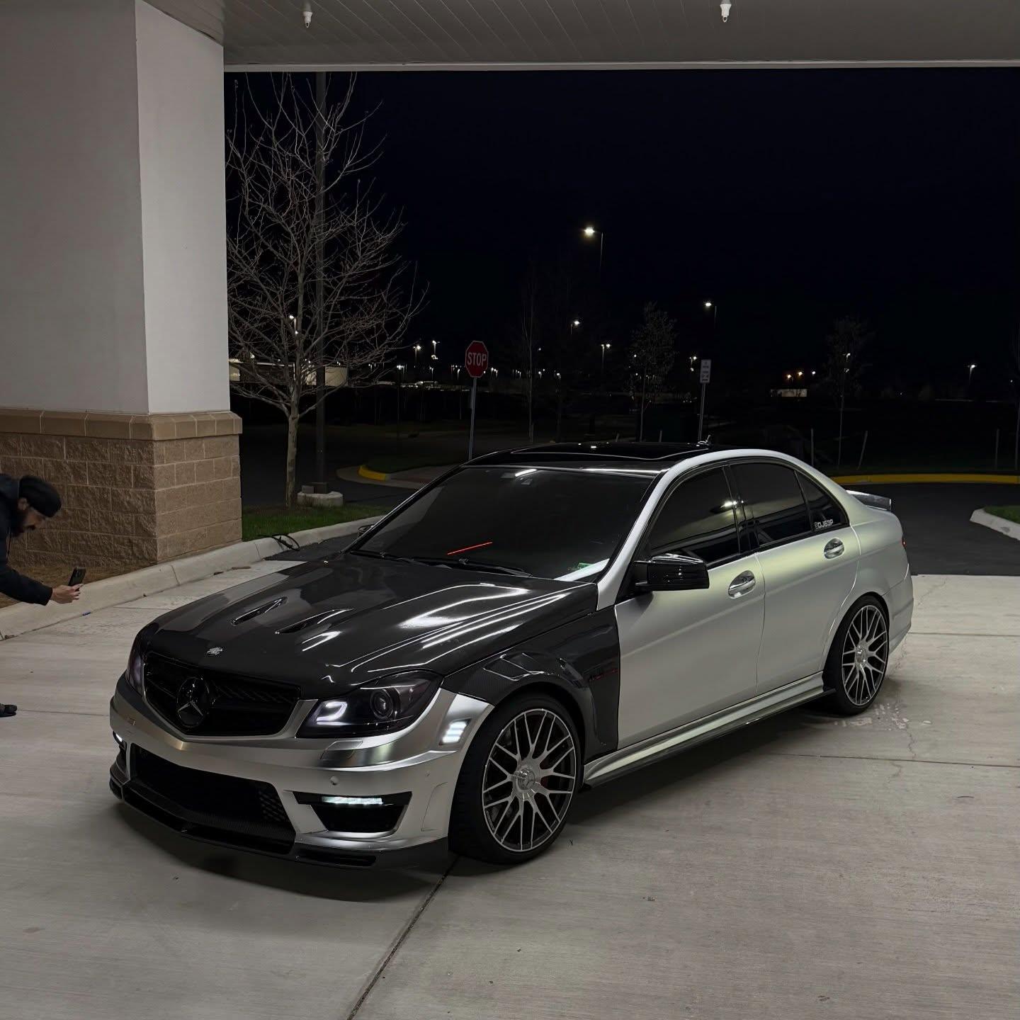 Matte Satin Chrome Silver Car Vinyl Wrap  review dj63p 02