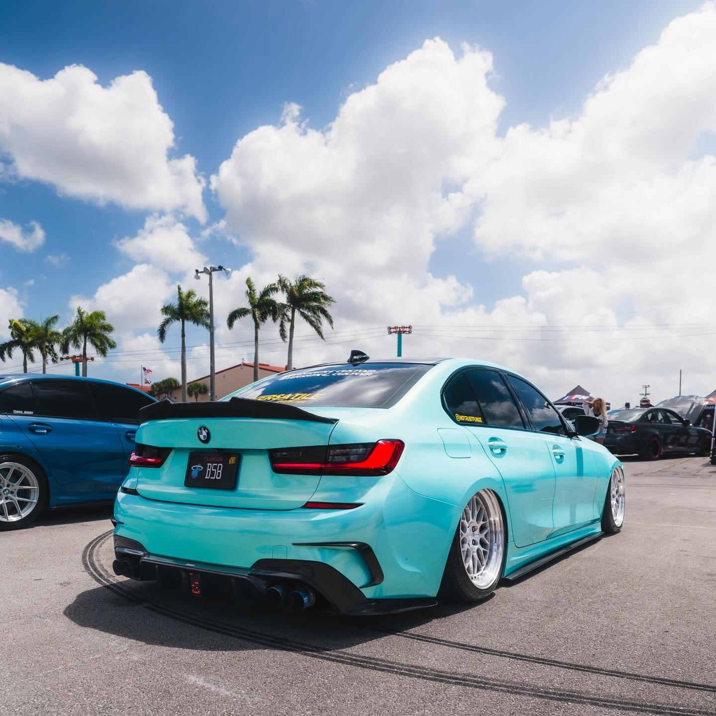 Gloss Metallic Neon Ice Blue Car Vinyl Wrap review notrustfundz 04