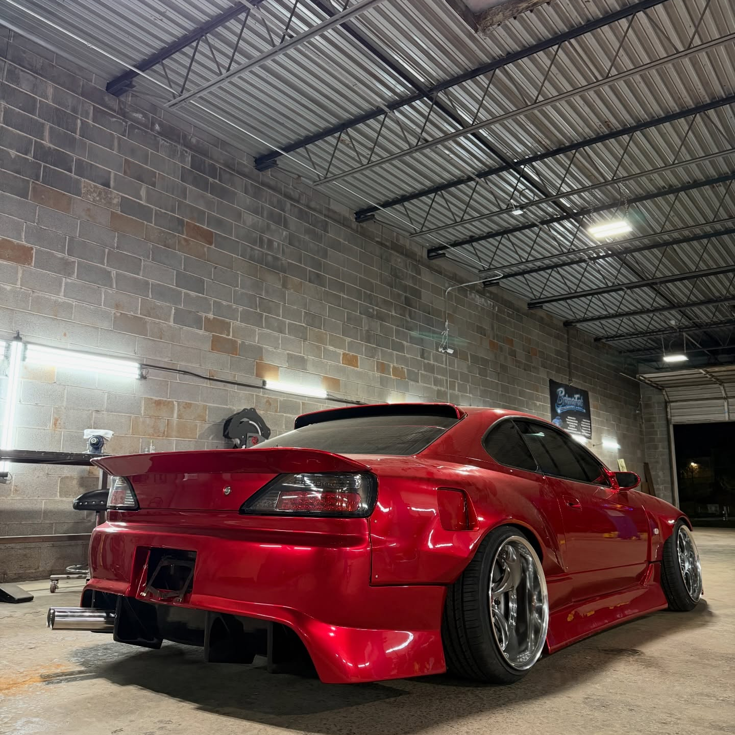 Gloss Metallic Liquid Ruby Red Car Vinyl Wrap PET review drivewithboba 04