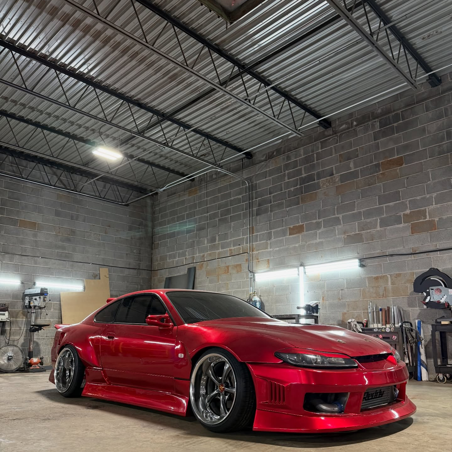 Gloss Metallic Liquid Ruby Red Car Vinyl Wrap PET review drivewithboba 03