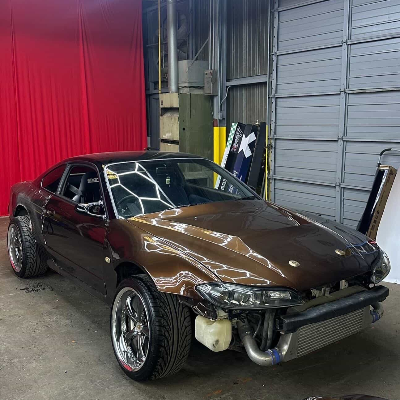 Gloss Metallic Liquid Ruby Red Car Vinyl Wrap PET review drivewithboba 05