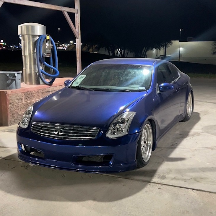 Gloss Metallic Gentian Blue Car Vinyl Wrap review JAIDEN Martinez 01