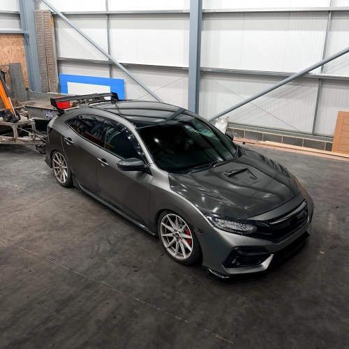 Matte Ultimate Flat Meteorites Grey Car Vinyl Wrap PET reviewed by