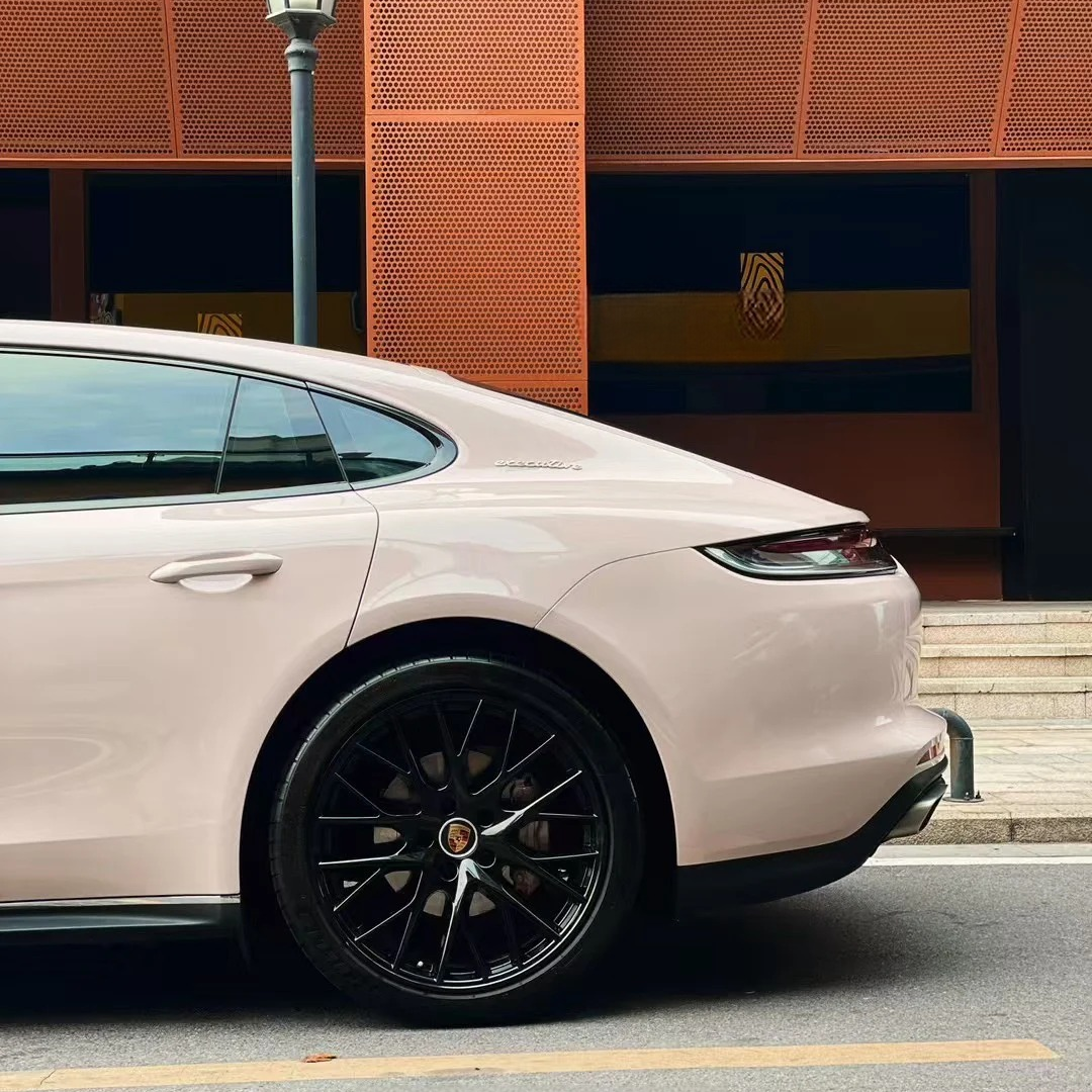 Gloss Metallic Macaron Peach Pink Car Vinyl Wrap review aaaaaaaaaa 00