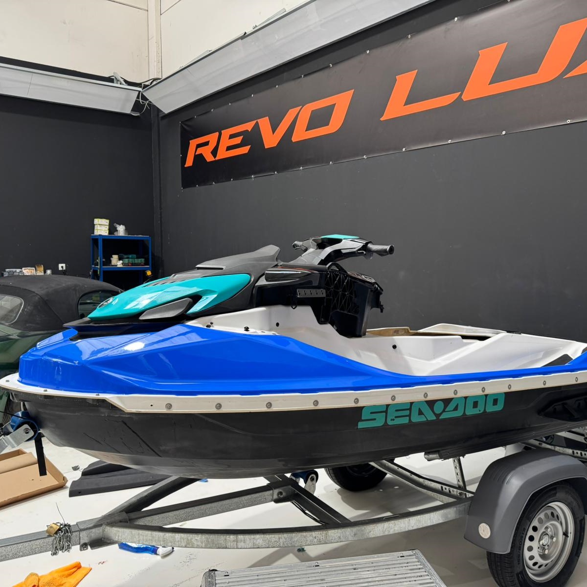 Gloss Voodoo Blue Car Vinyl Wrap PET review Alejandro Cecilia 01