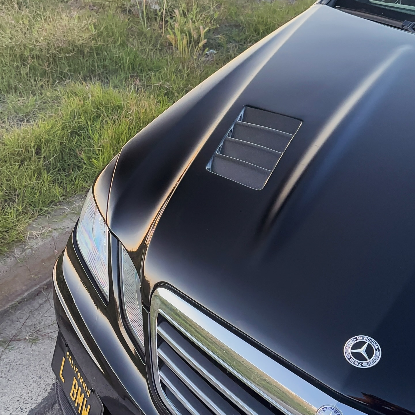 Gloss Self Healing Black Car Vinyl Wrap PET  review whatbenz_ 05