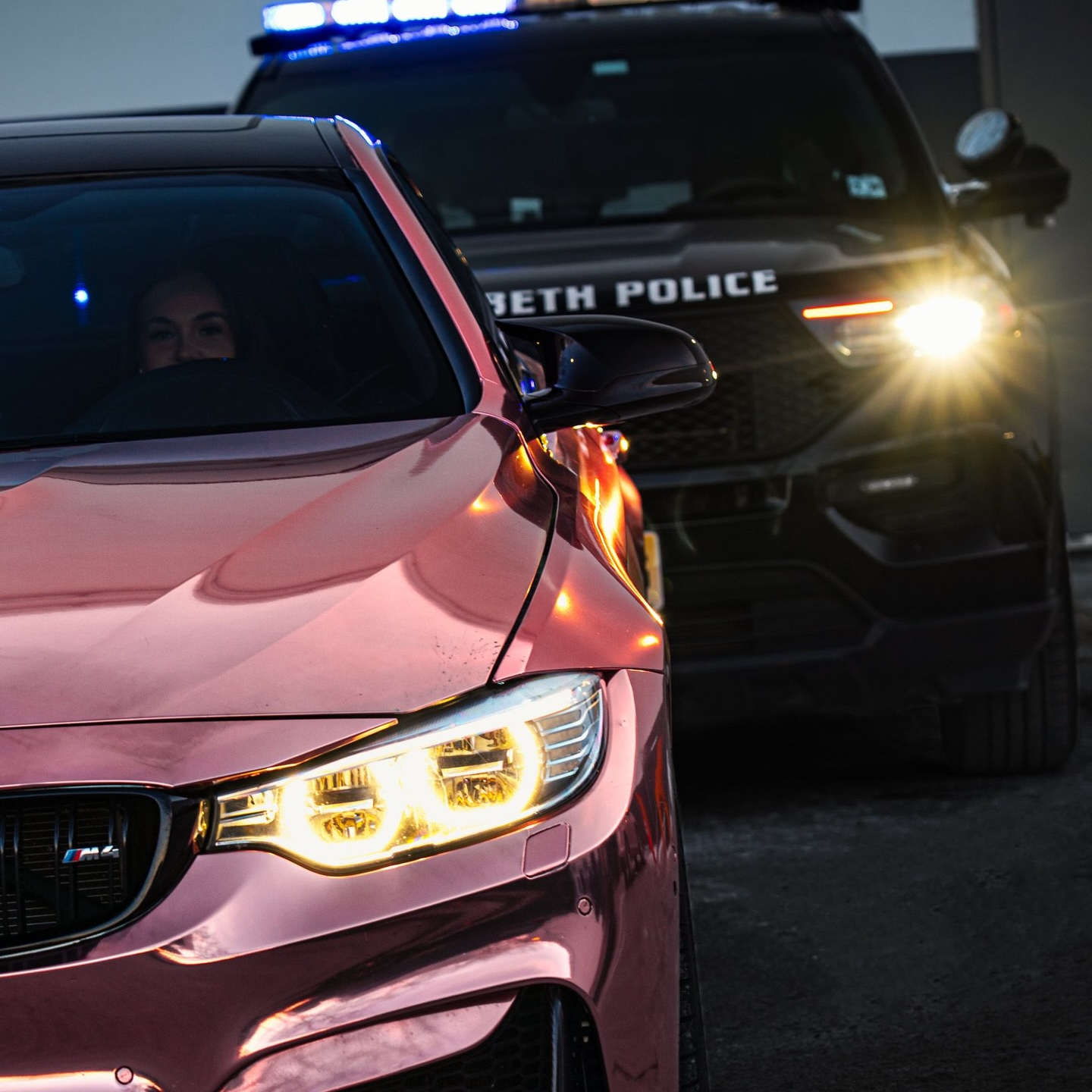 Gloss Mirror Chrome Rose Gold Car Vinyl Wrap PET review 2