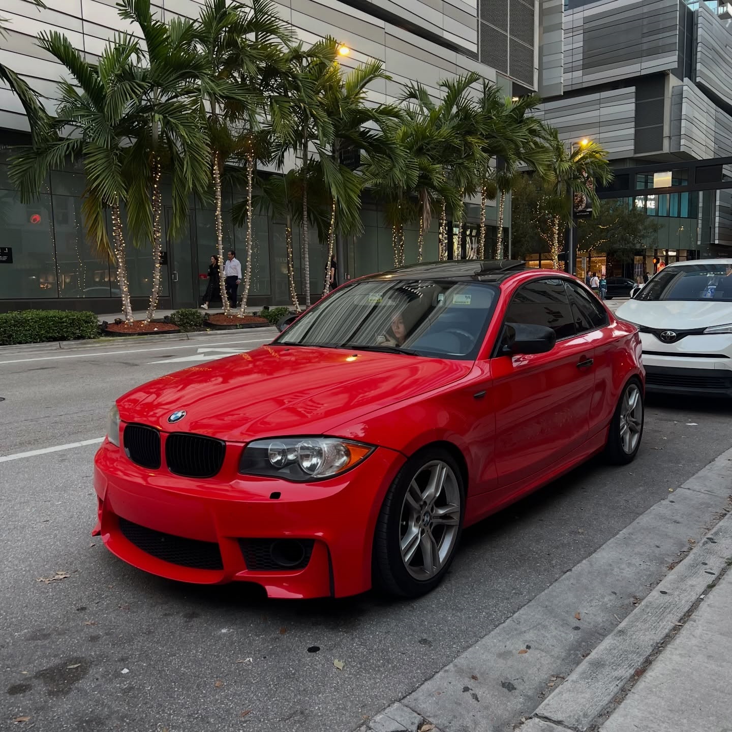 Gloss Ferrari Red Car Vinyl Wrap PET review 1