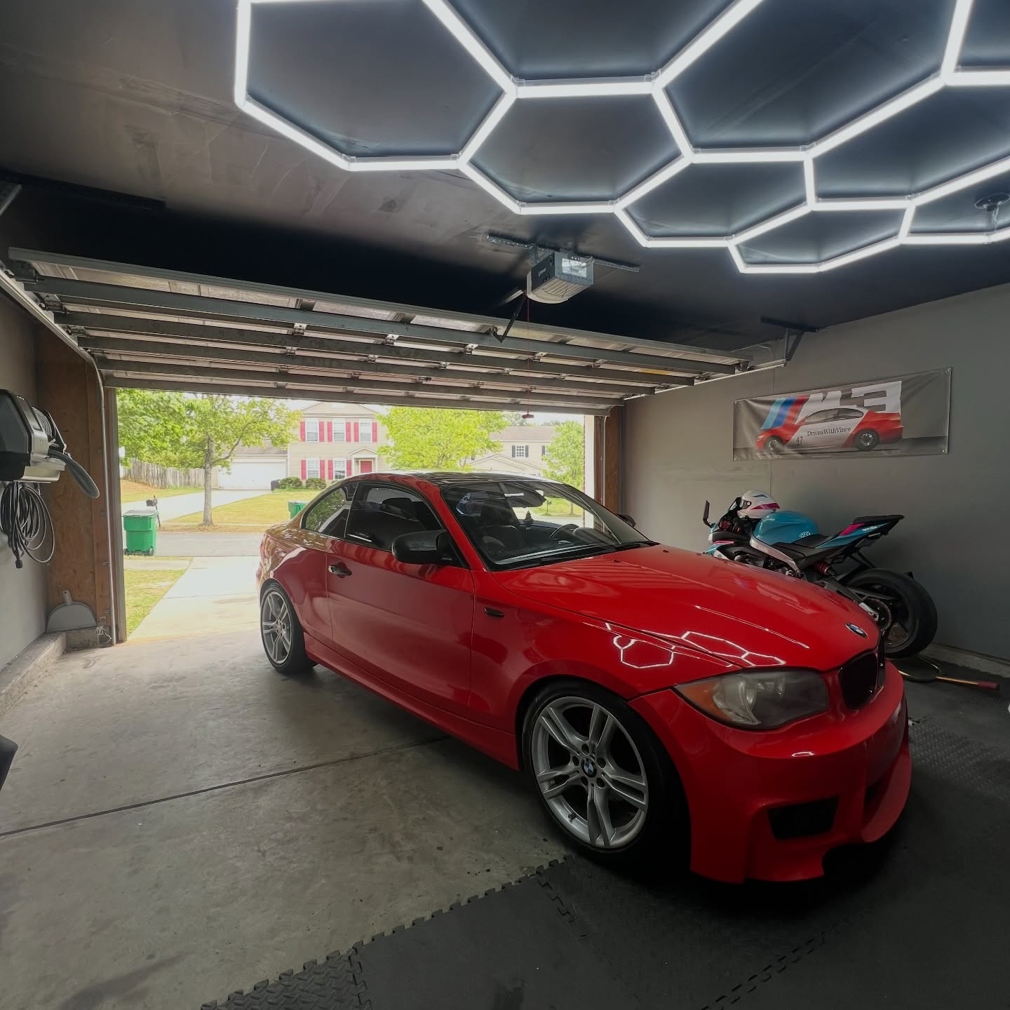 Gloss Ferrari Red Car Vinyl Wrap PET review 4