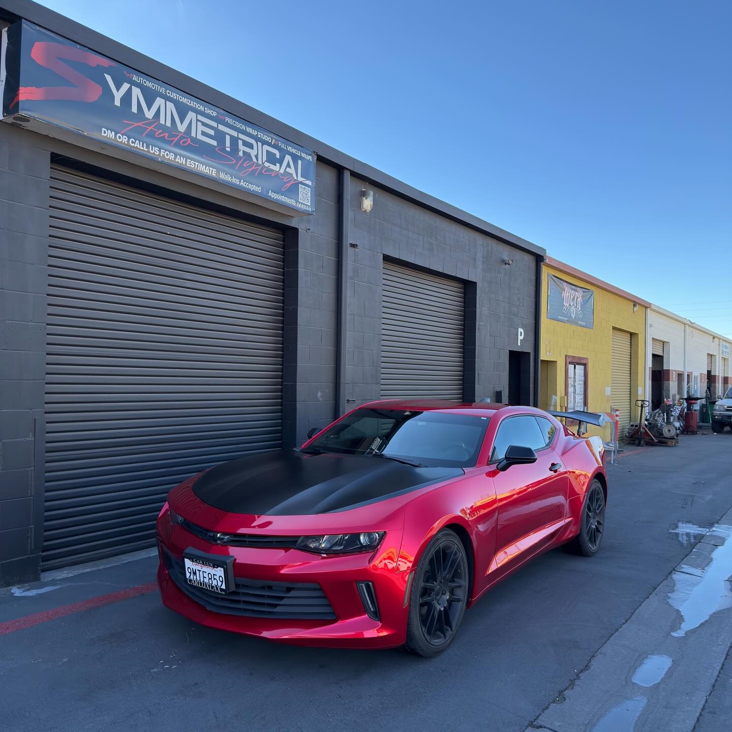 Ultra Glossy Metallic Vampire Red Car Vinyl Wrap BMW PET   review Vampire 01