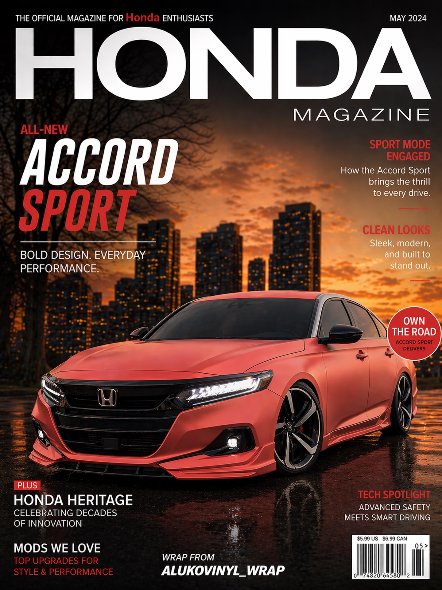 Gloss Coral Orange Car Vinyl Wrap PET review 0