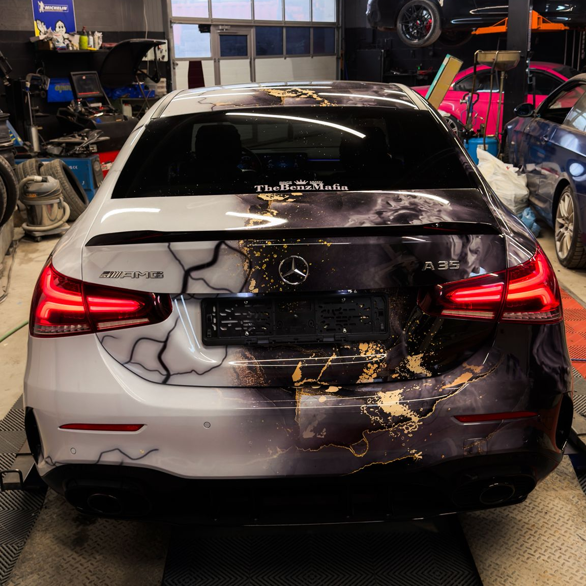 ALUKOVINYL Marble Print Vinyl Wrap Film Custom Car Wrap review valdemiro.kazarov 04