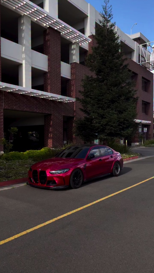 Gloss Metallic Liquid Ruby Red Car Vinyl Wrap PET reviewed by