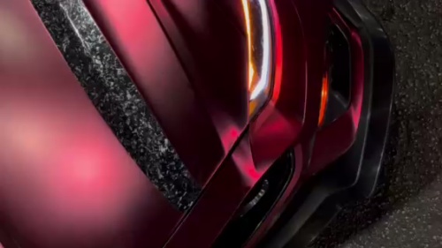 Satin Chrome Metallic Romanee Red Vinyl Wrap | Satin Romanee Red Metallic Chrome reviewed by